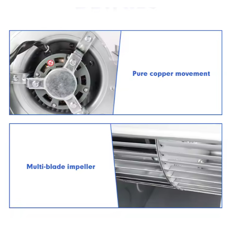 Động cơ cánh quạt ngoài ac có đường kính 230V 160mm Quạt ly tâm kích thước nhỏ